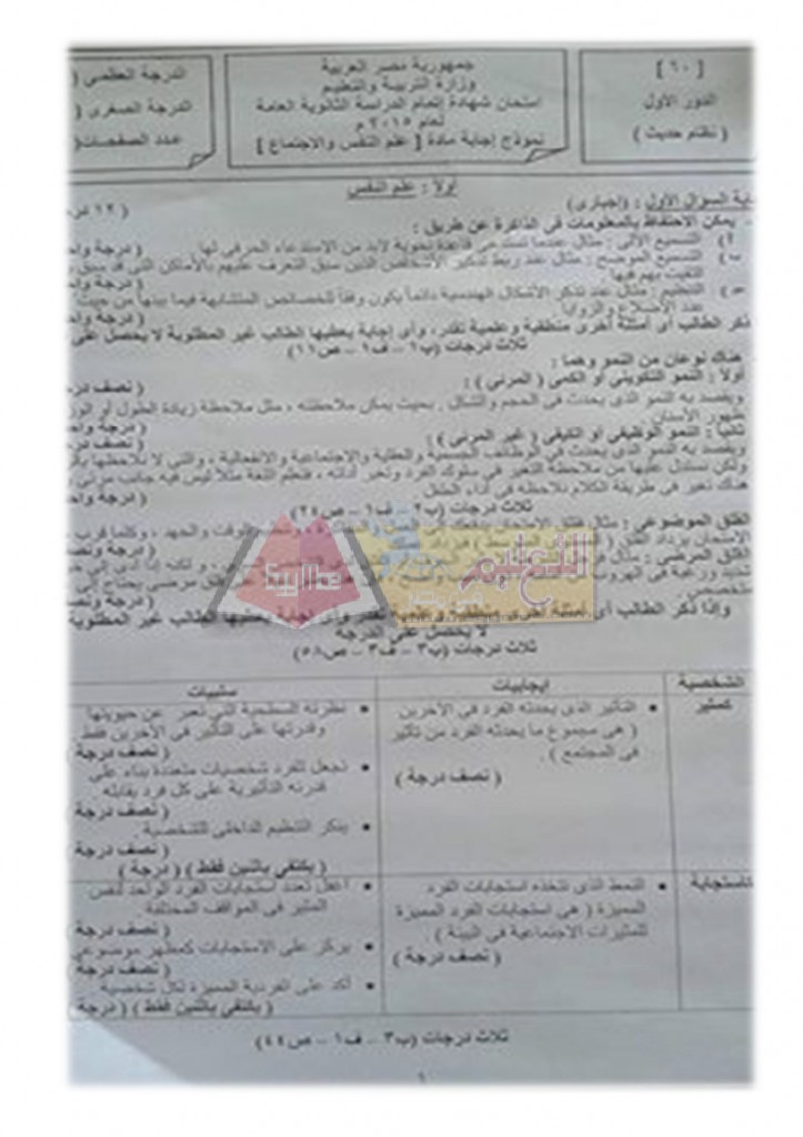 اجابة علم نفس 2015_page_1