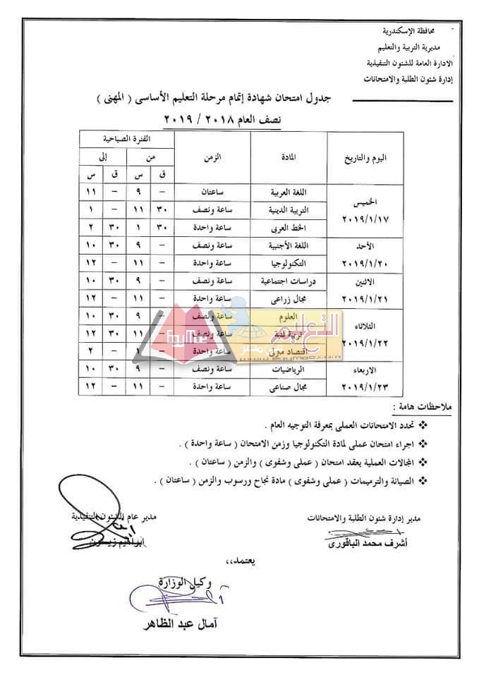 FB IMG 1544359833042 ÙÙØ´Ø± Ø¬Ø¯Ø§ÙÙ Ø§ÙØªØ­Ø§ÙØ§Øª Ø§ÙÙØµÙ Ø§ÙØ¯Ø±Ø§Ø³Ù Ø§ÙØ£ÙÙ ÙÙØ¹Ø§Ù Ø§ÙØ¯Ø±Ø§Ø³Ù 2024 Ø¨ÙØ­Ø§ÙØ¸Ø© Ø§ÙØ¥Ø³ÙÙØ¯Ø±ÙØ©