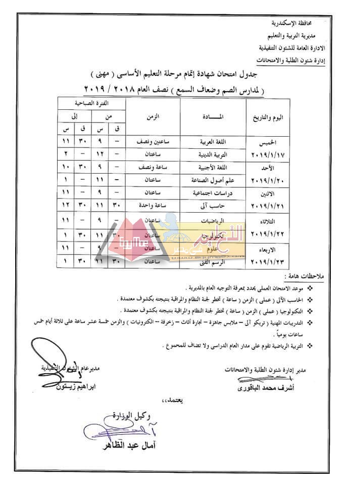 FB IMG 1544359840489 ÙÙØ´Ø± Ø¬Ø¯Ø§ÙÙ Ø§ÙØªØ­Ø§ÙØ§Øª Ø§ÙÙØµÙ Ø§ÙØ¯Ø±Ø§Ø³Ù Ø§ÙØ£ÙÙ ÙÙØ¹Ø§Ù Ø§ÙØ¯Ø±Ø§Ø³Ù 2024 Ø¨ÙØ­Ø§ÙØ¸Ø© Ø§ÙØ¥Ø³ÙÙØ¯Ø±ÙØ©