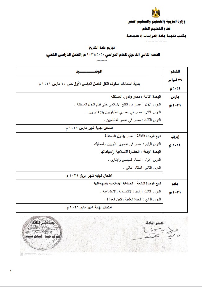 ثاني ثانوي 2021 مواد العلمي تحضير عين